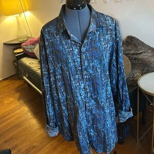 Robert Graham long sleeve button up dress shirt